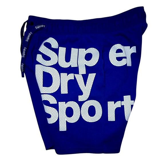 Superdry Sport Combat 22 Logo Shorts – Size M – Blue - Picture 5 of 6